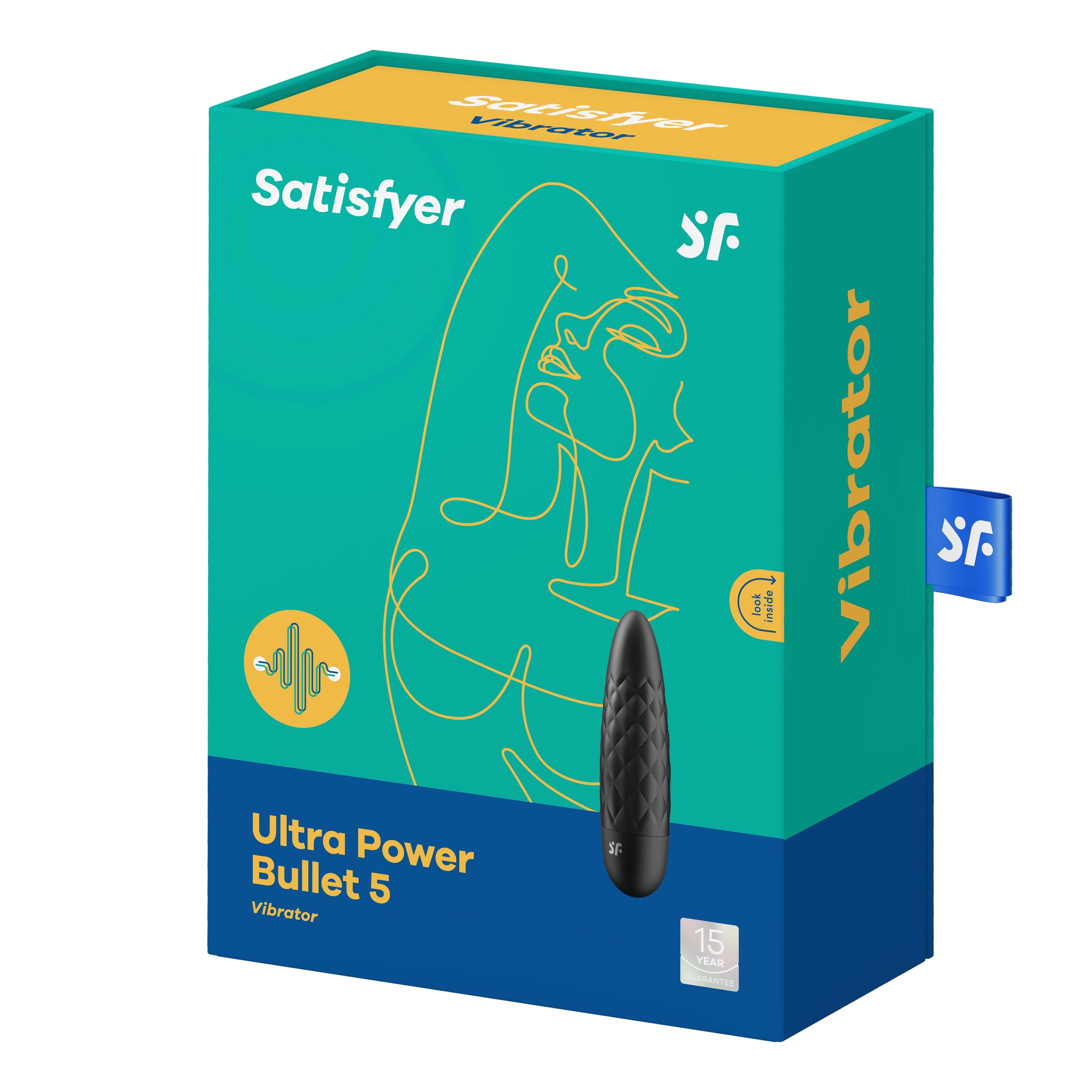 Satisfyer Ultra Power Bullet 5 – USB Rechargeable Silicone Bullet Vibrator > Vibrators > Mini Vibrators