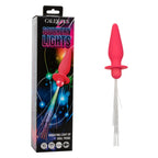 Southern Lights Vibrating Light Up Butt Plug - Pink