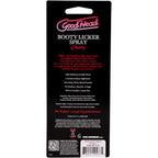 GoodHead Booty Licker Spray Cherry 29ml - Tasty Flavored Pleasure > Lube > Oral Gels & Sprays