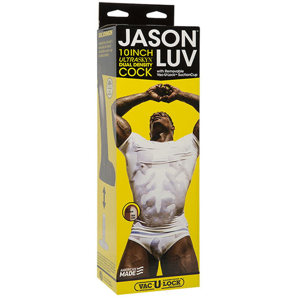 Signature Cocks Jason Luv 10 Inch ULTRASKYN Cock with Removable Suction Cup – Realistic Dildo > Dildos > Performer Replica