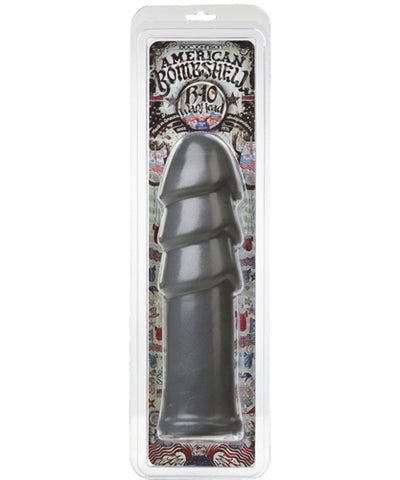 B-10 Warhead 10 Inch Anal Dildo Gun Metal > Anal Range > Oversized Anal Toys