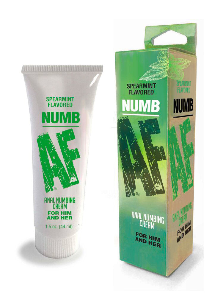 Numb AF Mint Flavoured Anal Numbing Cream 44ml Tube Default Title > Lube > Anal