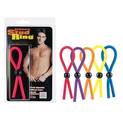 Julian's Silicone Stud Ring – Premium Stretchy Silicone Enhancer Ring Default Title > Cock Ring > Adjustable