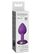 Fantasy For Her Little Gem Large Plug 9.6 cm Purple Butt Plug > Anal Range > Jewel Butt Plugs