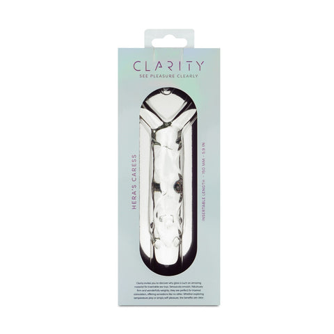 Hera’s Caress Handblown Borosilicate Glass Dildo 5.9 Inch Durable Intimate Accessory > Glass > Dildos
