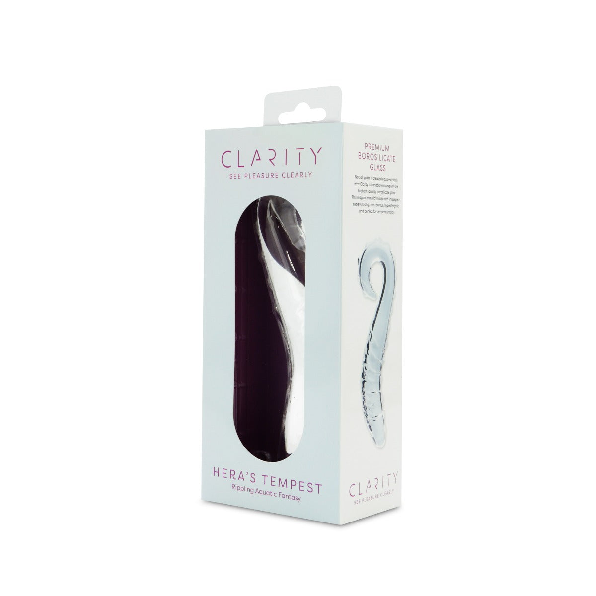 Hera's Tempest Premium Borosilicate Curved 5.5 Inch Glass Dildo > Glass > Dildos