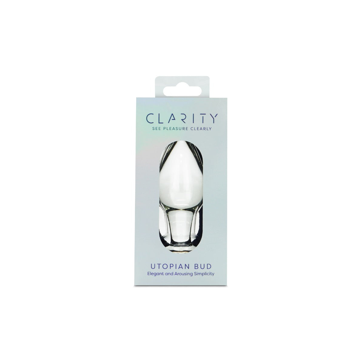 Utopian Bud Glass Butt Plug – Handcrafted Borosilicate Glass 3.5 Inch Plug > Glass > Toys