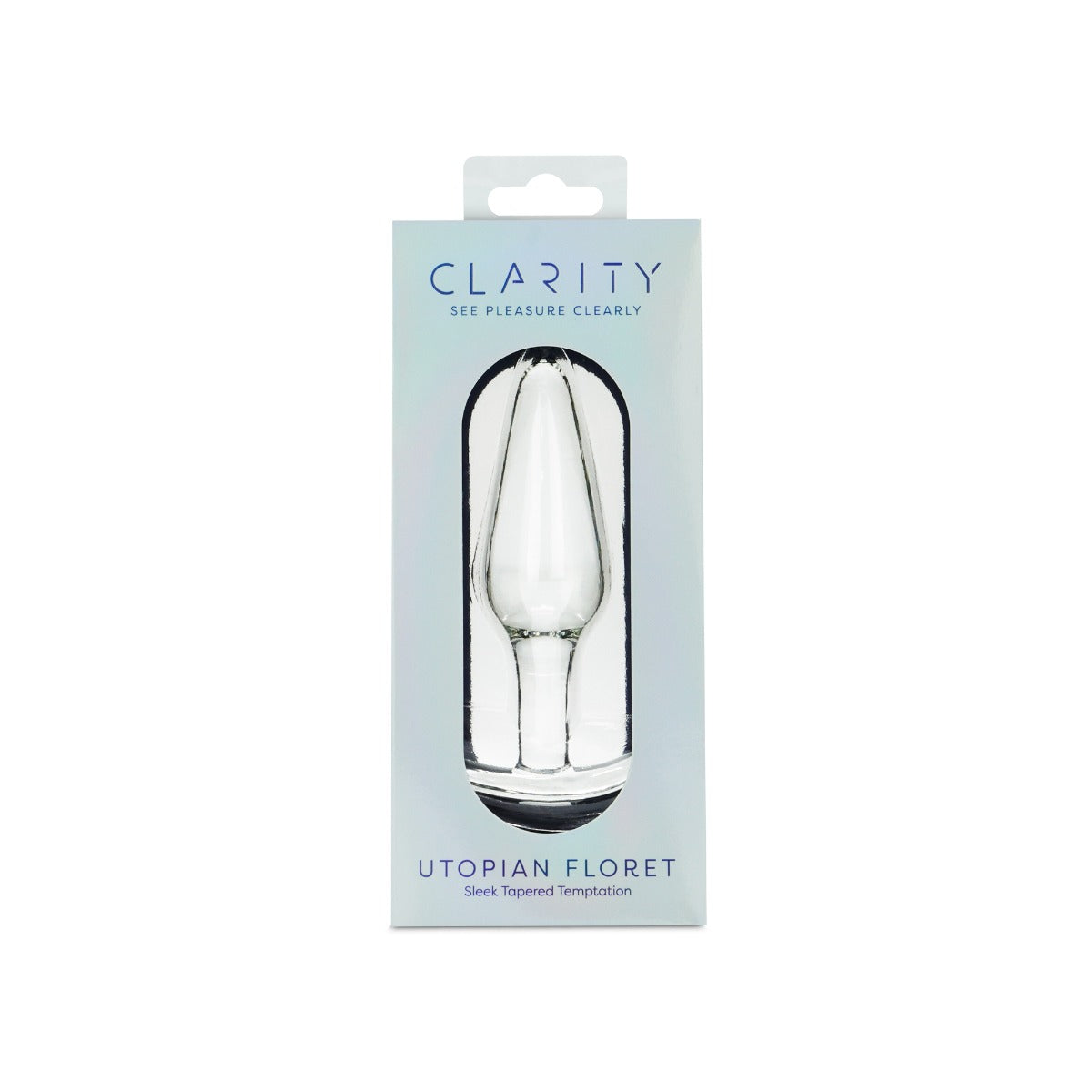 Utopian Floret Handcrafted Borosilicate Glass Butt Plug 4.3 Inch Insertable Length > Glass > Toys