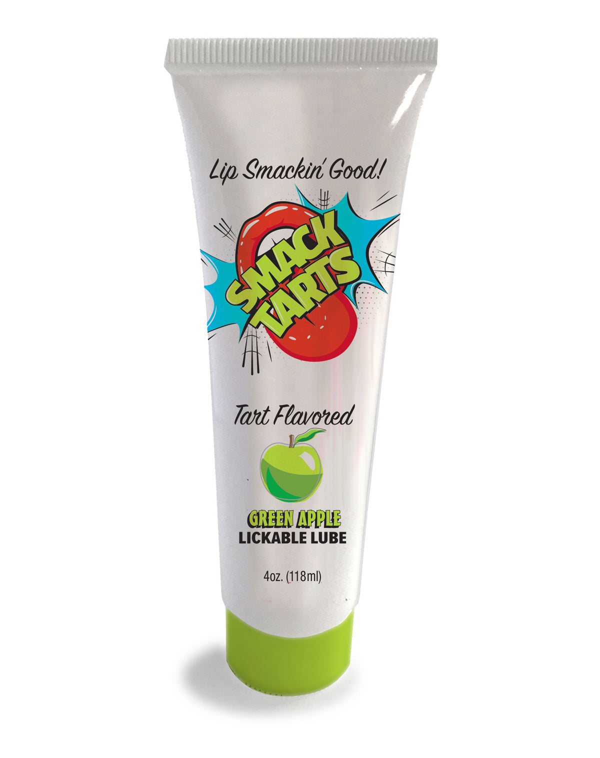 Smack Tarts Sour Green Apple Flavoured Lubricant 120ml Tube > Lube > Flavoured