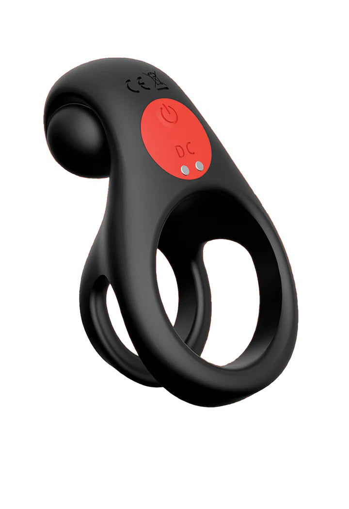 Red Dot Rings V2 Vibrating Cock & Ball Ring 10.2cm > Cock Ring > Vibrating