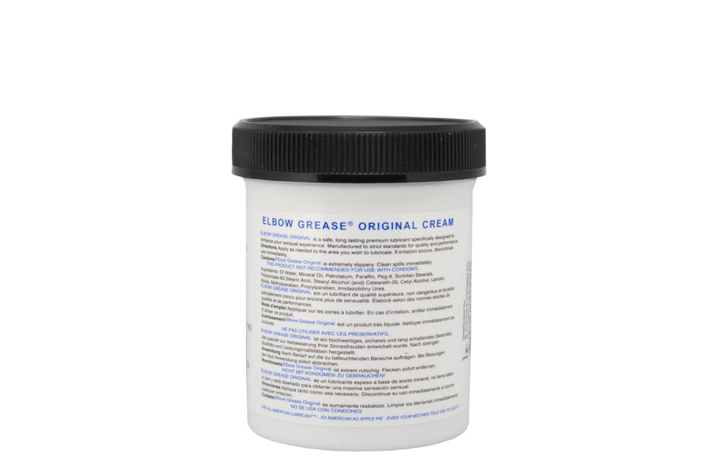 Elbow Grease Original Cream 4oz Personal Lubricant > Lube > Speciality