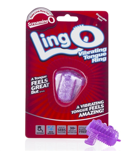 Screaming O LingO – Rechargeable Tongue Vibrator > Vibrators > Unconventional