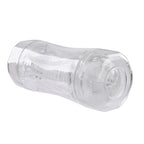 Gender X Double Fantasy – Dual-Ended Transparent Stroker > Sex Toys For Men > Masturbators Cup