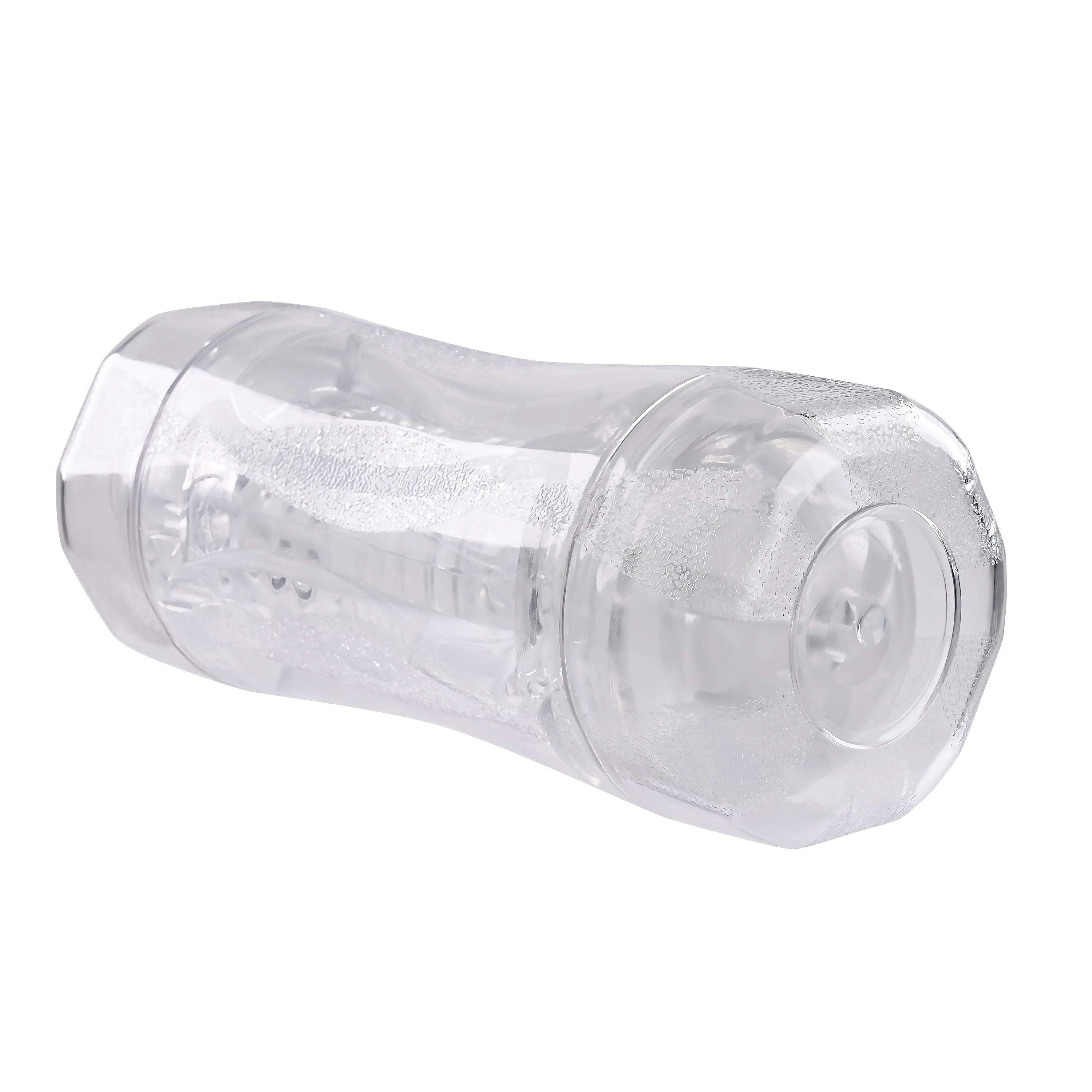 Gender X Double Fantasy – Dual-Ended Transparent Stroker > Sex Toys For Men > Masturbators Cup
