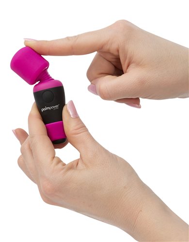 PalmPower Pocket Rechargeable – Travel-Sized Wand Vibrator Pink > Sex Toys > Mini Massagers