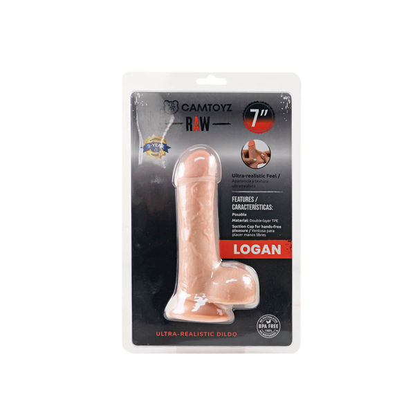 Raw Dildo Ultra Realistic Logan (Light) – 7" Dildo > Dildos > Realistic Dildos