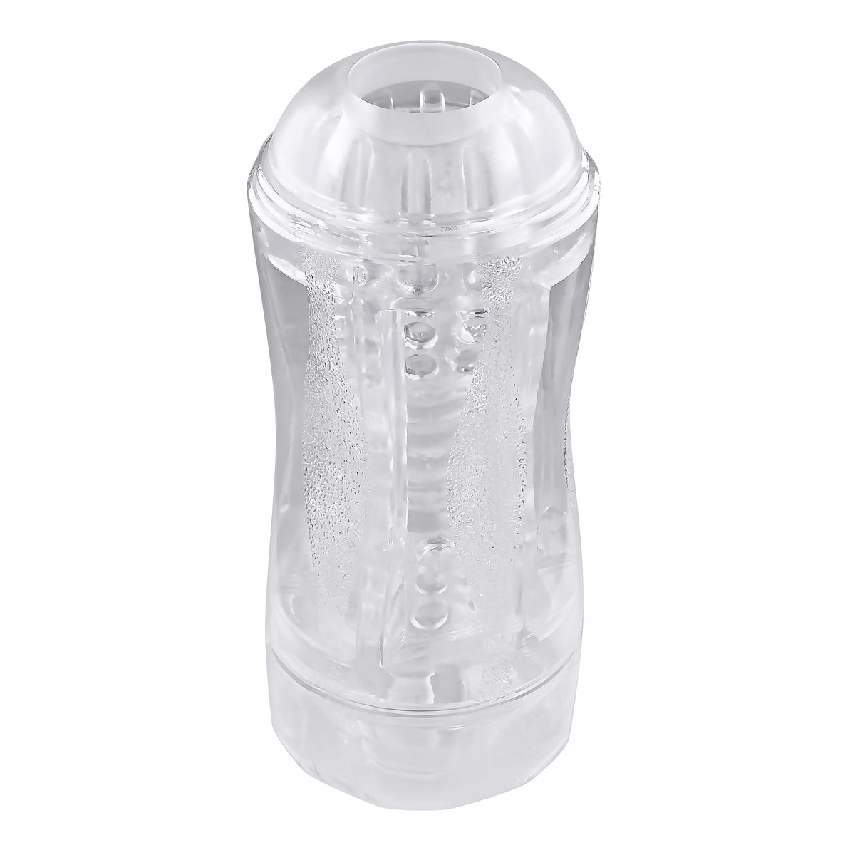 Gender X Double Fantasy – Dual-Ended Transparent Stroker > Sex Toys For Men > Masturbators Cup