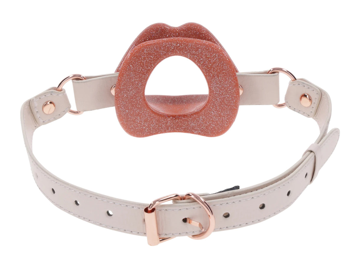 Sex and Mischief Peaches n CreaMe Silicone Lips > Bondage Gear > Gags and Bits