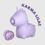 Karma Lilac Mini Unicorn Vibrator – Silicone Dual Motors 10 Vibration Speeds > Vibrators > Ladies > Clitoral Vibrators and Stimulators