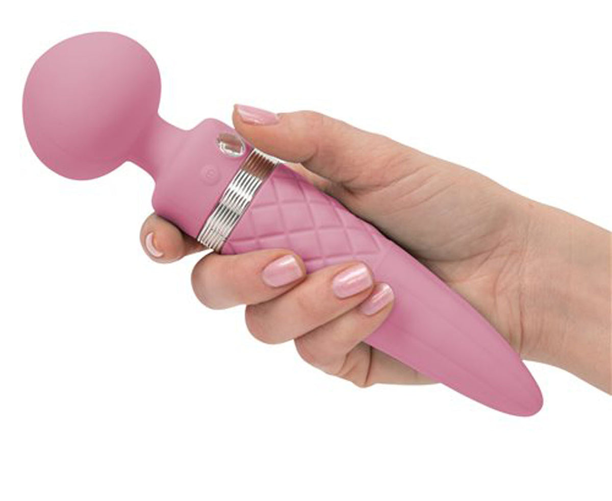 Pillow Talk Sultry Dual Ended Warming Massager Pink > Sex Toys > Massage Wands