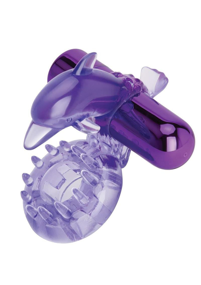 Bodywand Dolphin Ring with Clit Ticklers for Couples > Cock Ring > Vibrating