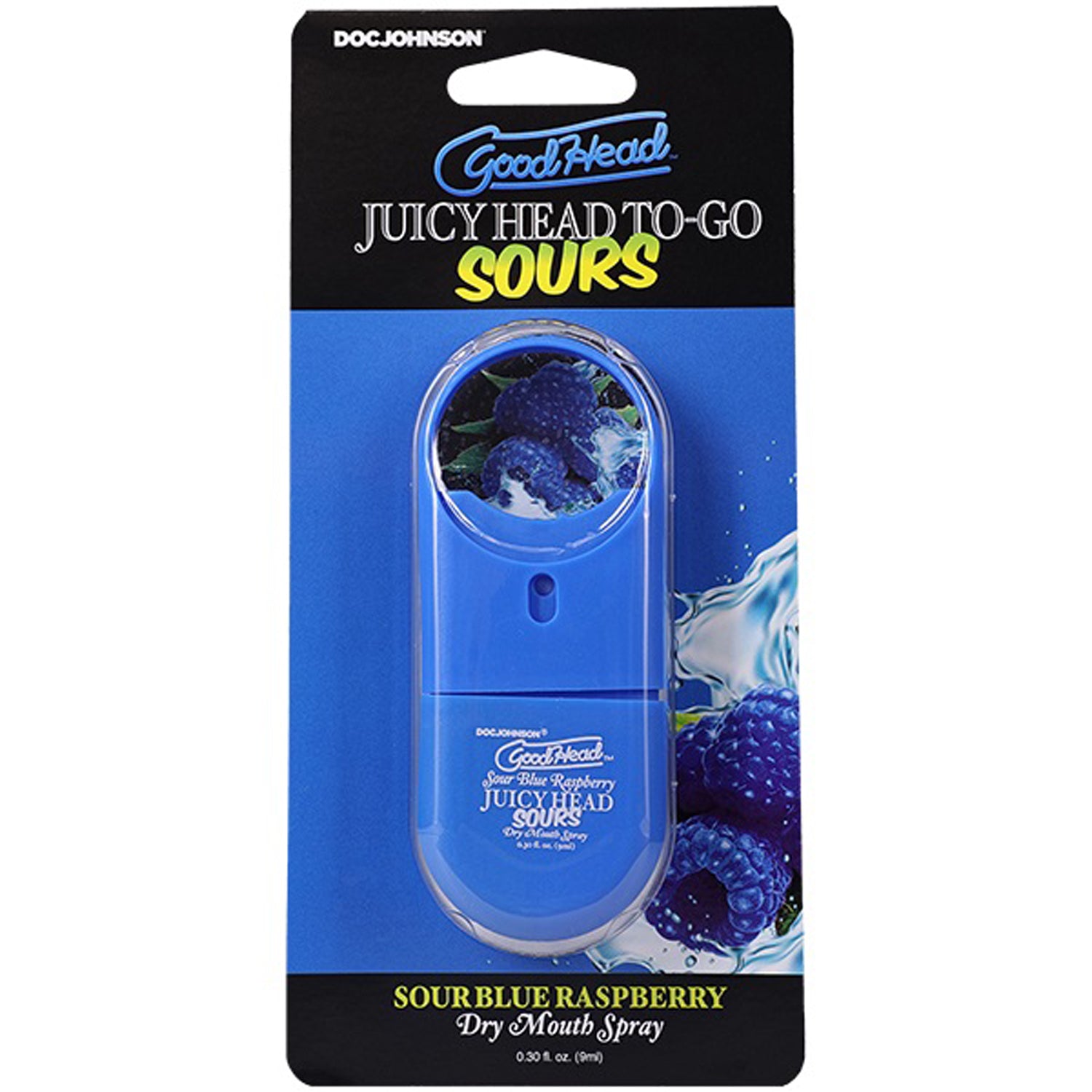 GoodHead Juicyhead Sour Blue Raspberry Dry Mouth Spray 30 Oz Default Title > Lube > Oral Gels & Sprays