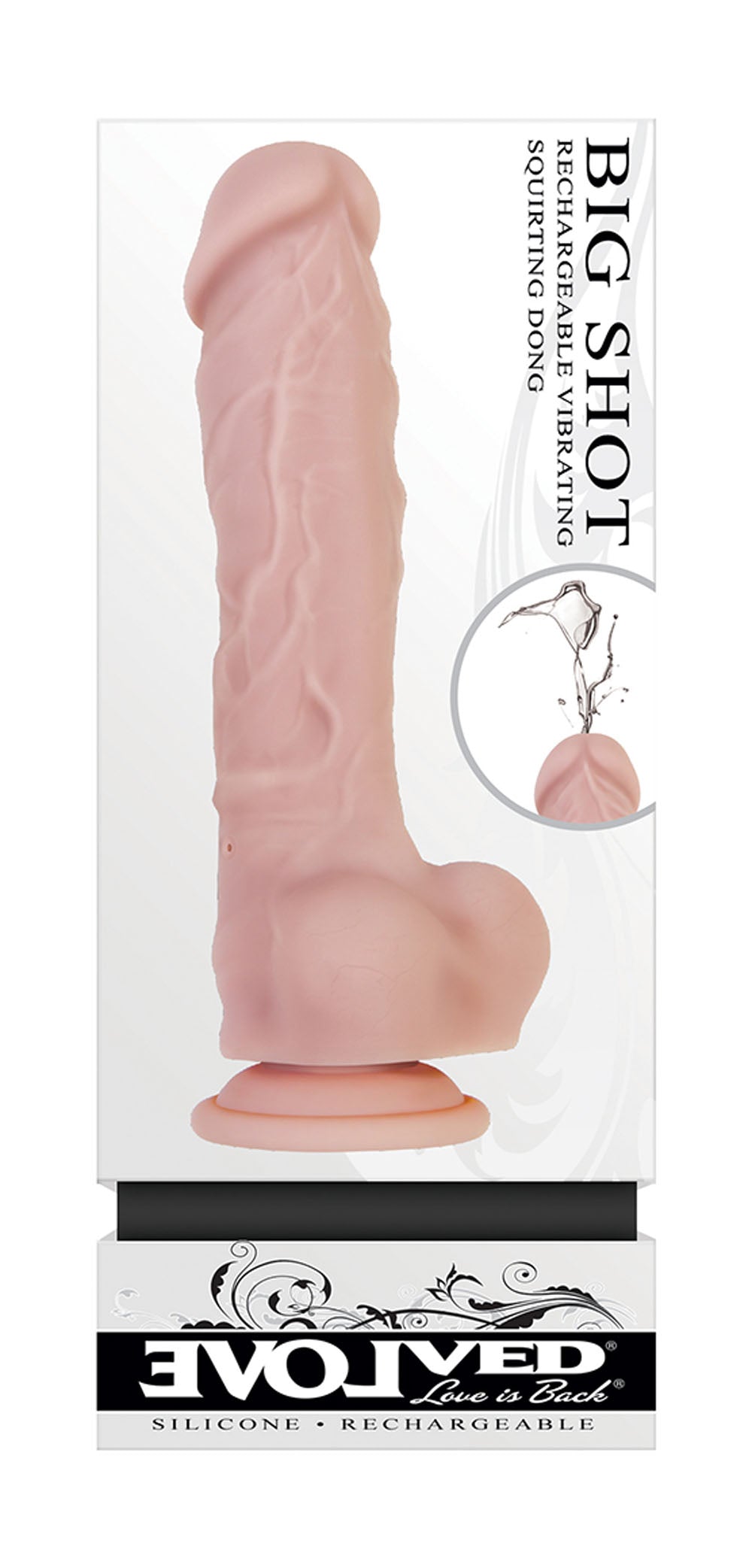 Big Shot 20.3 cm 8 Inch Squirting Dong Beige > Dildos > Squirting Dildos