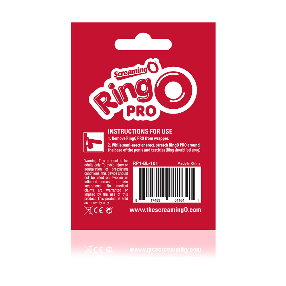 RingO Pro LG – Body-Safe Silicone Stretchy 1.25 Inch Penis Ring > Cock Ring > Single