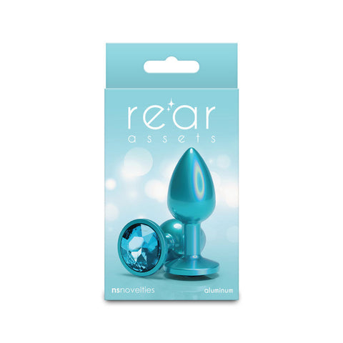 Rear Assets Iridescent Champagne Small – Lightweight Butt Plug Butt Plugs