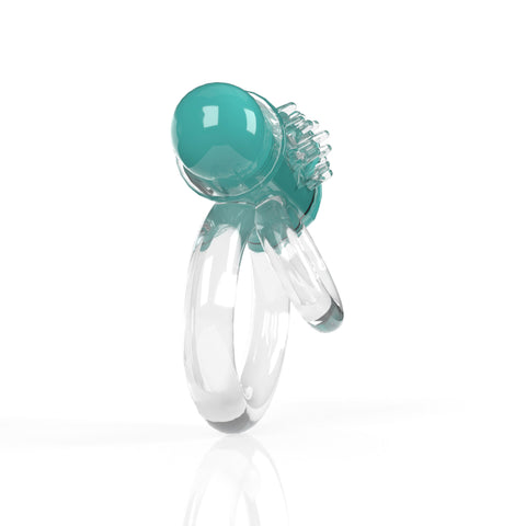 Double O 6 4T High Pitch Treble (Kiwi) > Cock Ring > Vibrating