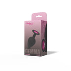 Gemma Silicone Jewel Butt Plug – Vibrant Tapered Butt Plug