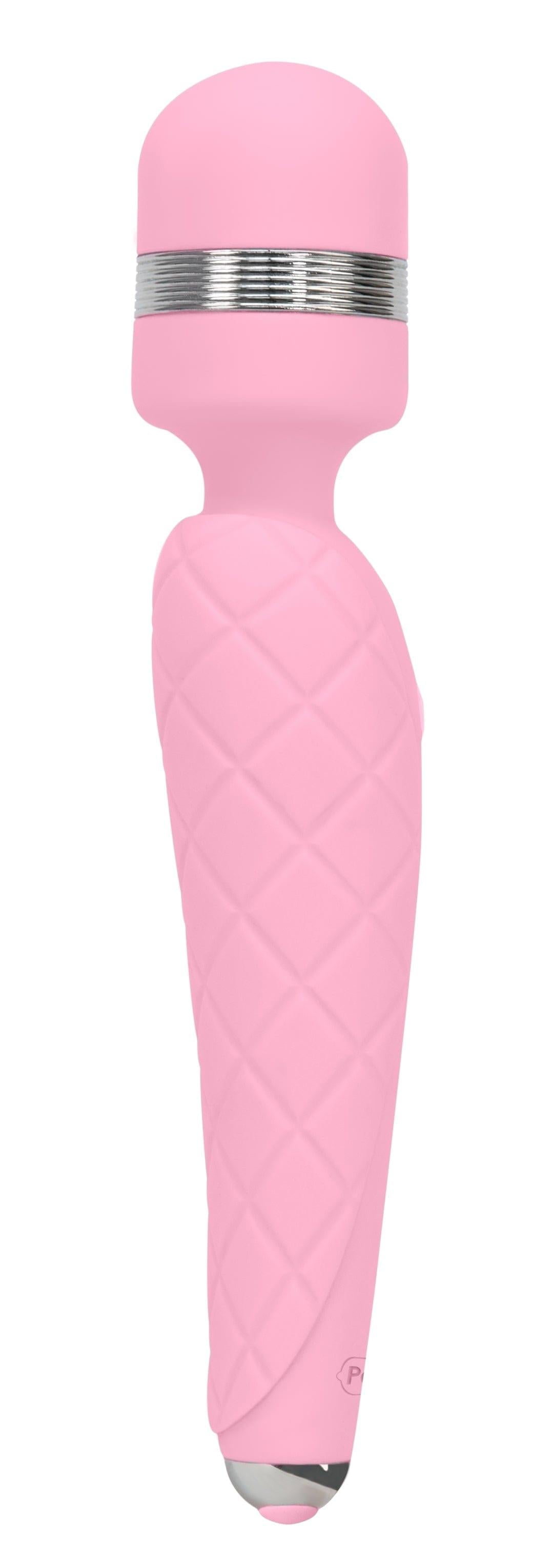 Pillow Talk Cheeky Pink Luxury Self-Care Wand Electric Massager