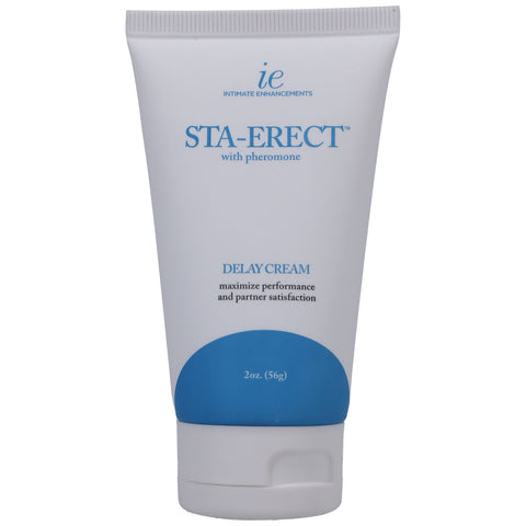 Doc Johnson Sta-Erect – Odourless Delay Cream for Men 56g > Essentials > Mens Enhancers