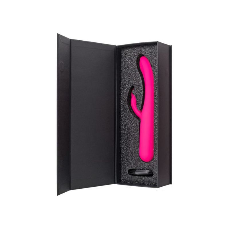 eroTeq G-Spot Rablock Rabbit Vibrator Pink 23.5cm Long VIBRATORS-RABBIT-MULTI