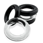 Jacker 5-Stack Five-Pack Tube Super-Strong Cockrings > Cock Ring > Sets