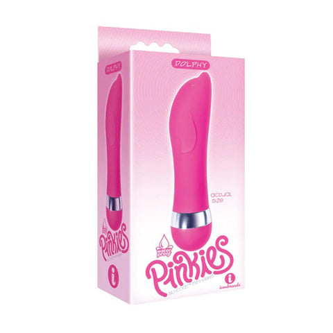 The 9's Pinkies Dolphy 11.4 Centimeter 4.5 Inch Vibrator Pink BULLETS
