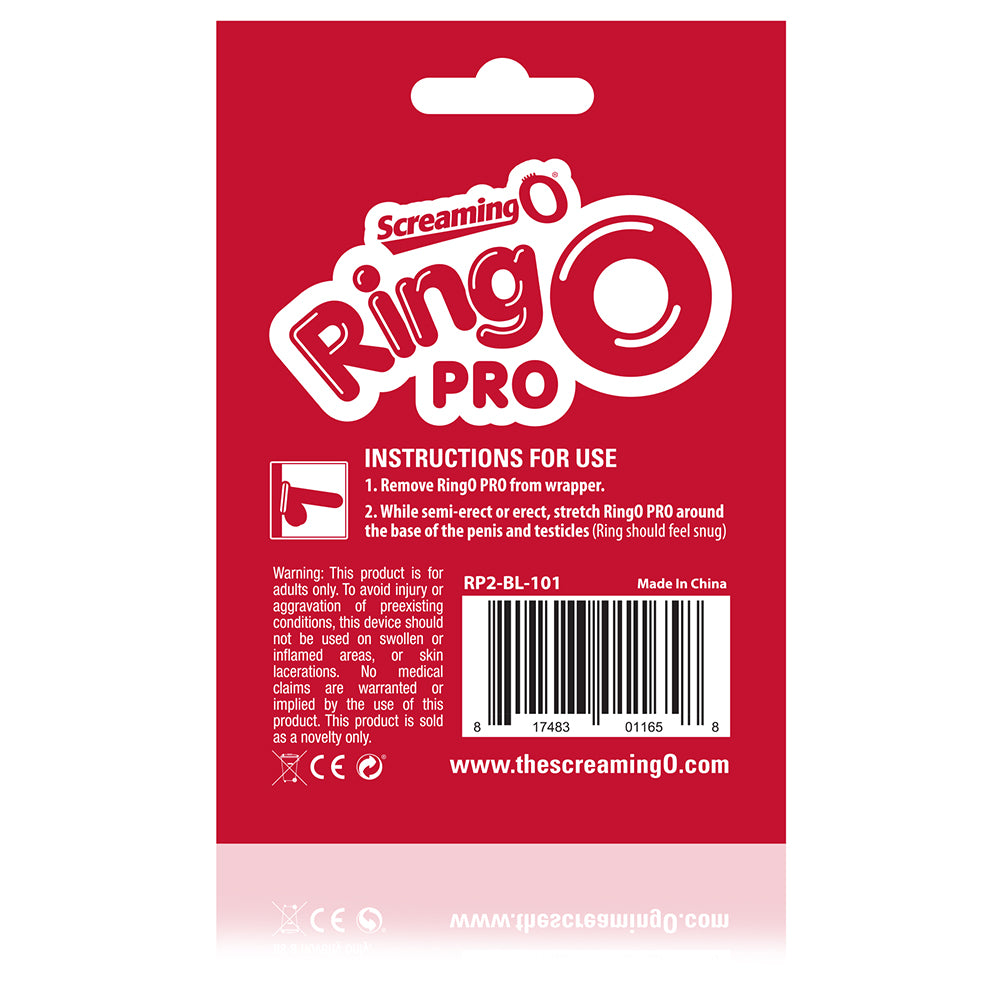 RingO Pro XL – Body-Safe Stretchy Penis Ring With Wider Band for Comfort > Cock Ring > Single