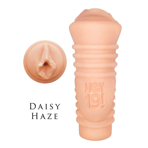Daisy Haze Ultra Realistic Pleasure Stroker Two-Piece Masturbator System Beige > Sex Toys For Men > Masturbators > Pornstar