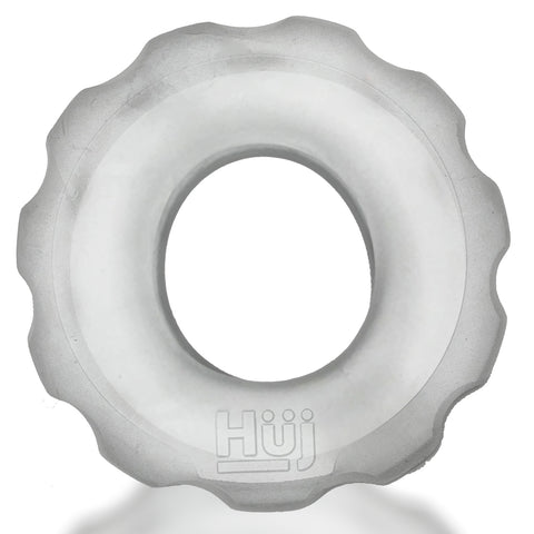 Super Hunkyjunk Three Piece Cockrings Clear Ice Clear One Size > Cock Ring > Sets