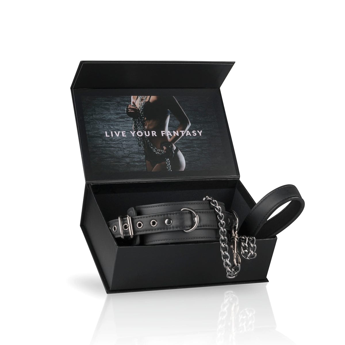 Fetish Collar With Leash Bondage Set – Adjustable Collar and Leash Set > Bondage Gear > Collars & Leashes