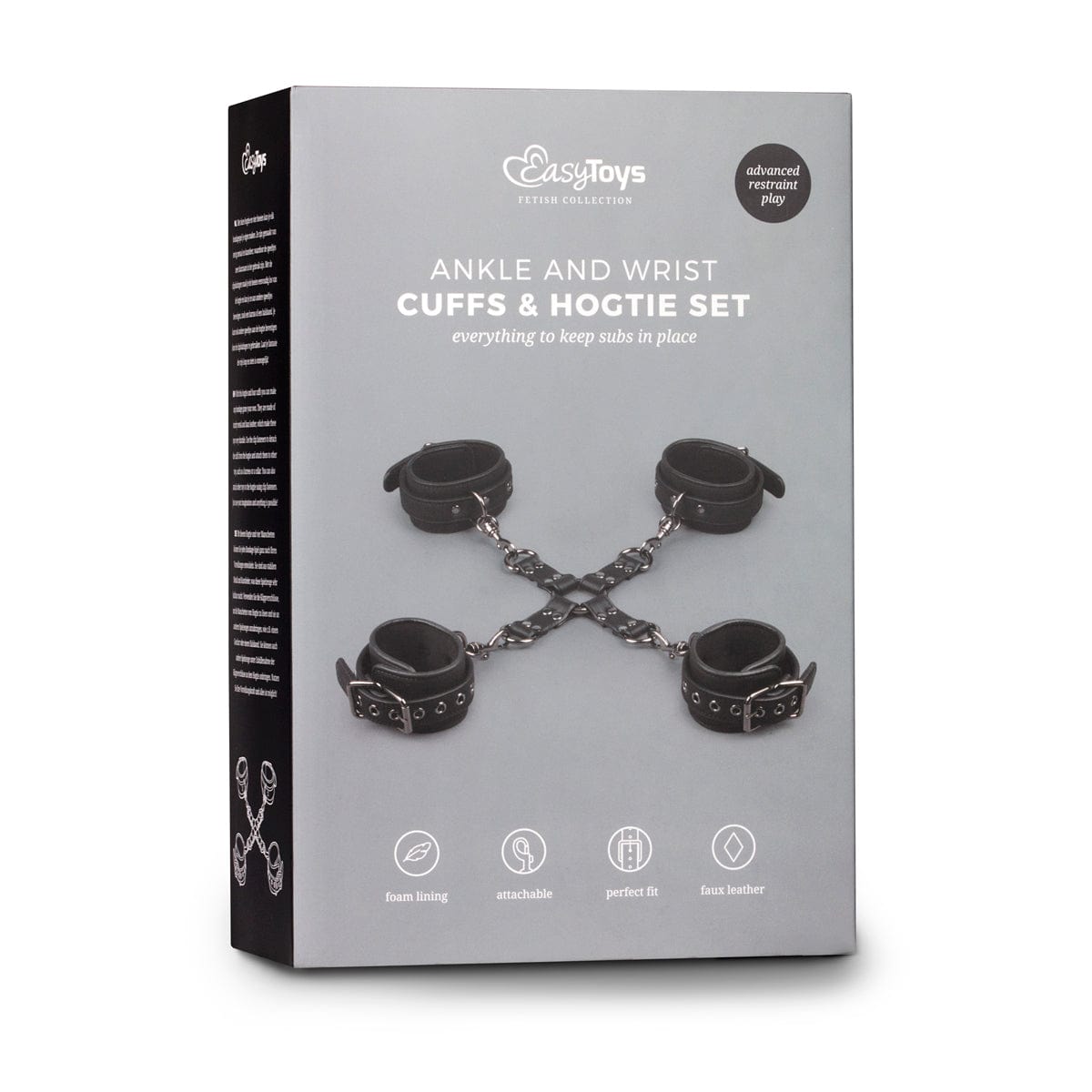 Hogtie With Hand And Ankle Cuffs Bondage Set > Bondage Gear > Restraints