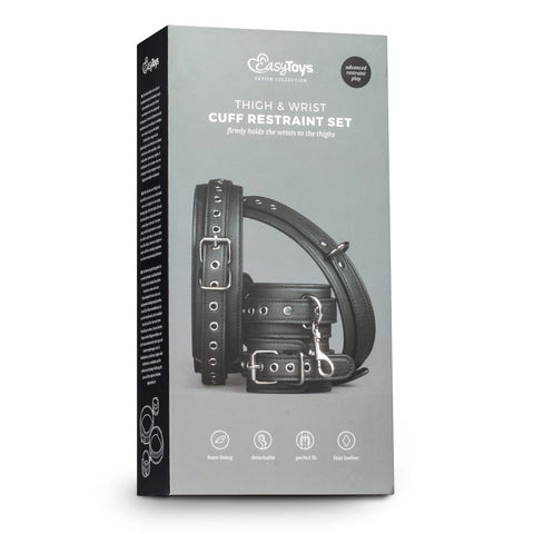 Thigh and Wrist Cuff Set for BDSM Pleasure and Control > Bondage Gear > Restraints