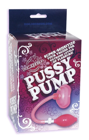 Doc Johnson Full Size Pussy Pump – Sensitizing Vacuum Pump Pink > Pumps > Female Pumps