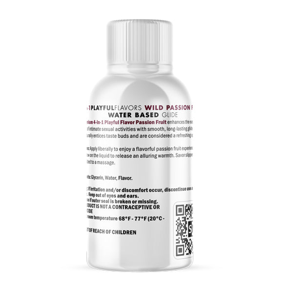 Playful Flavours 4 In 1 Wild Passion Fruit 1oz/29.5ml Flavoured Lube