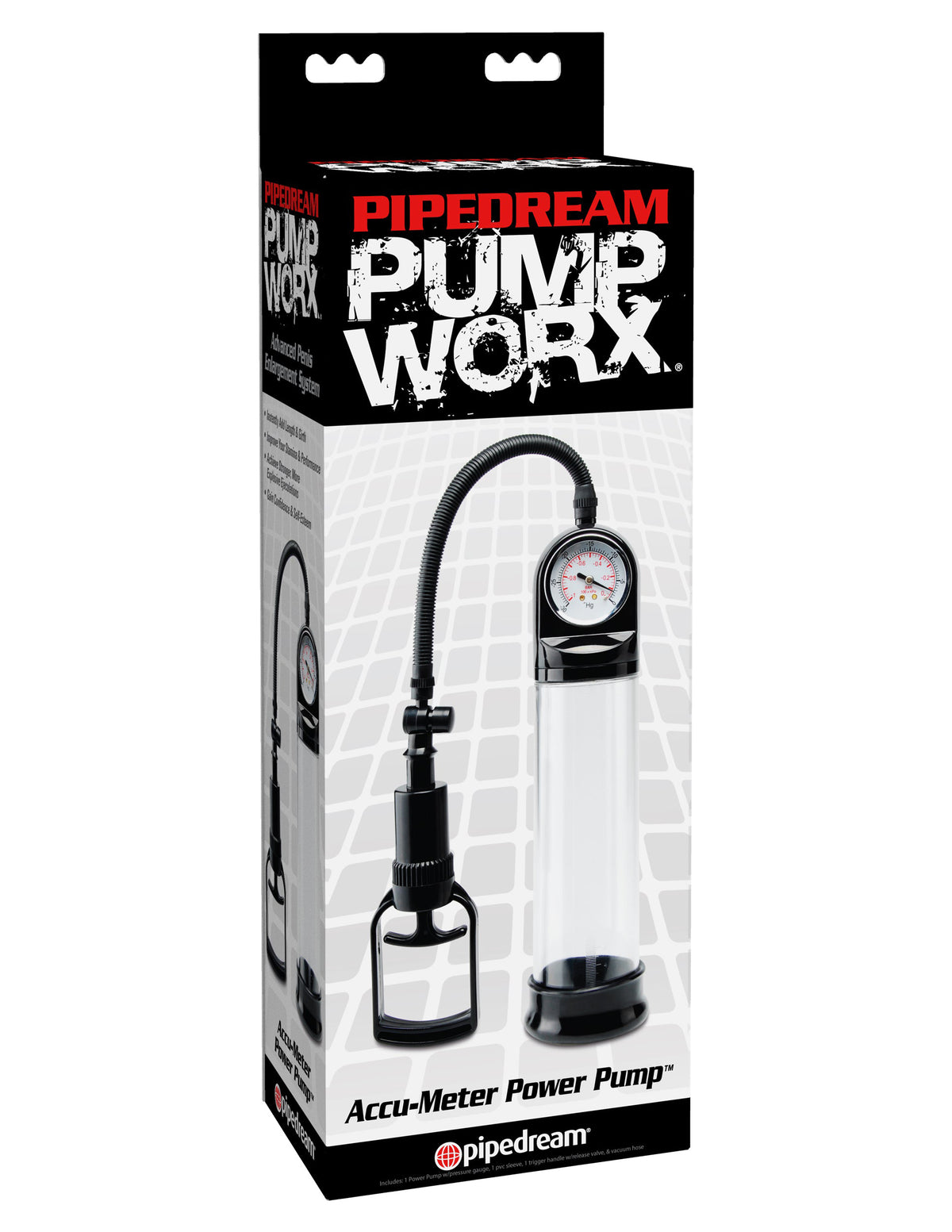 Pump Worx Accu-Meter Power Pump – Handheld Male Enhancement Device > Pumps > Penis Pumps Performance