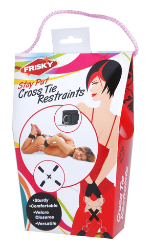 Stay Put Cross Tie Restraints for Beginners BONDAGE-TOYS