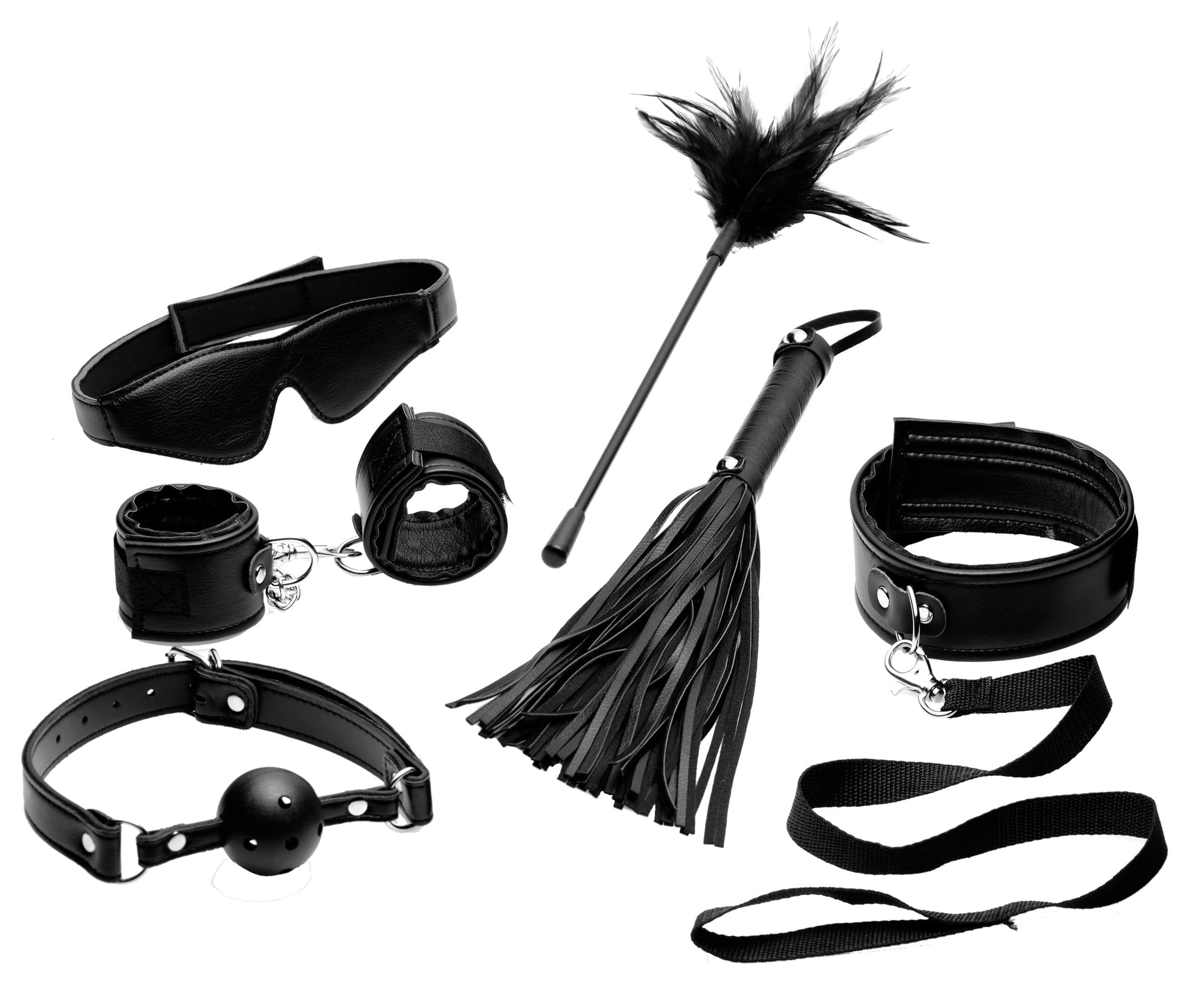 Tame Me 8 Piece Beginner Bondage Set for Couples Restraints