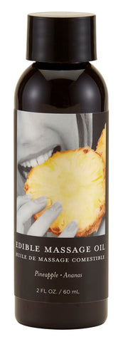 Edible Pineapple Massage Oil for Adult Intimacy 59 ml Bottle Default Title Massage Oil