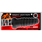 Screwdhole Screwd-In Open Tip Masturbator – Soft Squishy Material Intense Sensation Device Black > Sex Toys For Men > Masturbators > Manual