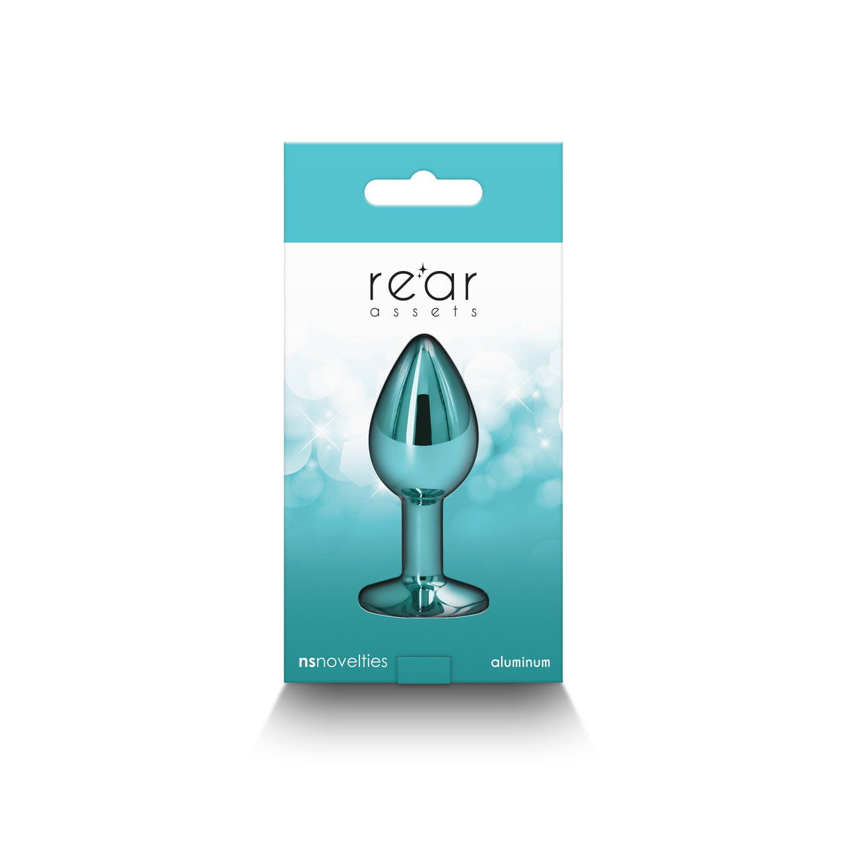 Rear Assets Round Gem Metal Butt Plug > Anal Range > Jewel Butt Plugs